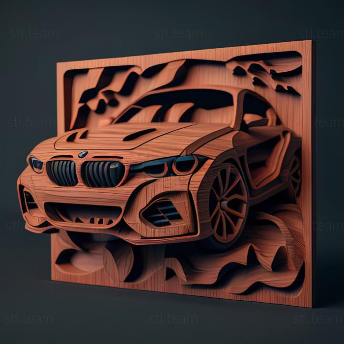 3D модель BMW M3 G80 (STL)